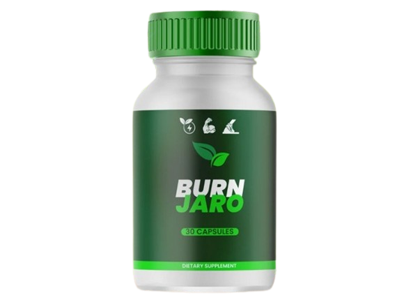 Burn Jaro capsule bottle for gut support digestion and energy balance